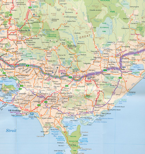 Melbourne To Sydney Map Racv Sample 6 
