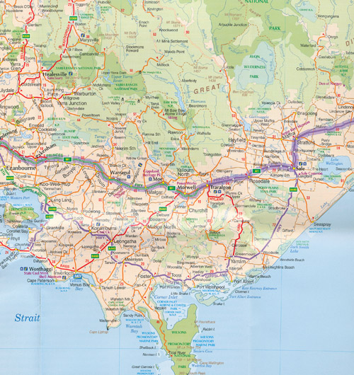 melbourne-to-sydney-map-racv-maps-books-travel-guides