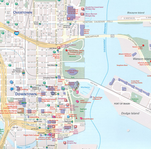 Miami and the Keys Map National Geographic - Image 2