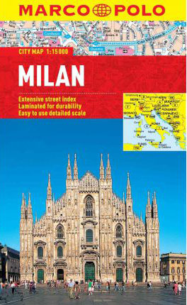 Milan Map Marco Polo
