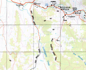 Moonan Brook 1-25,000 NSW Topographic Map - Maps, Books & Travel Guides