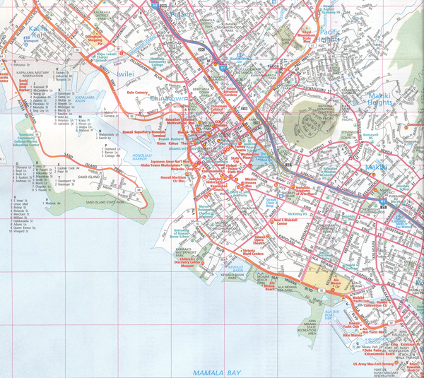 Honolulu Maps