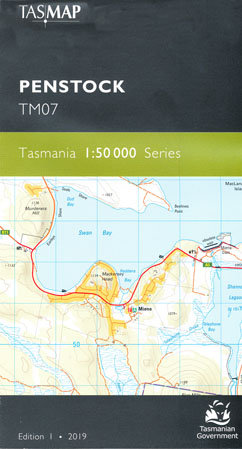 Penstock 1-50,000 Tasmap Topographic Map - Maps, Books & Travel Guides
