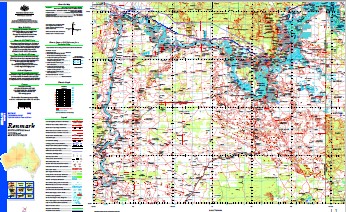 Renmark 1-250,000 Topographic Map - Image 2