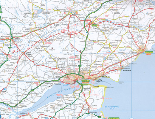 Scotland Road Map 9 AA - Image 2
