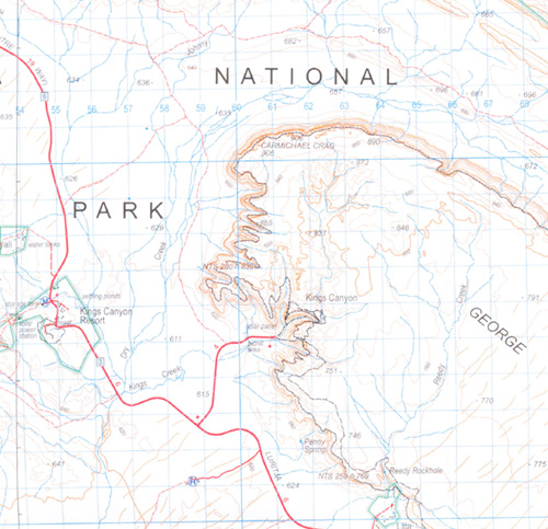 Watarrka National Park Map Geoscience Australia - Image 2