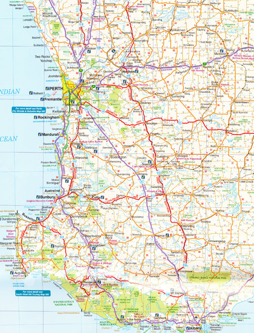 Western Australia State and Suburban Map 670 UBD Maps, Books & Travel Guides
