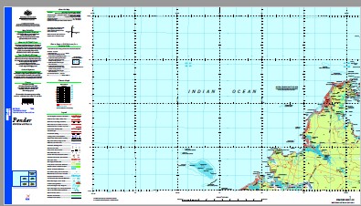 Pender 1-250,000 Topographic Map