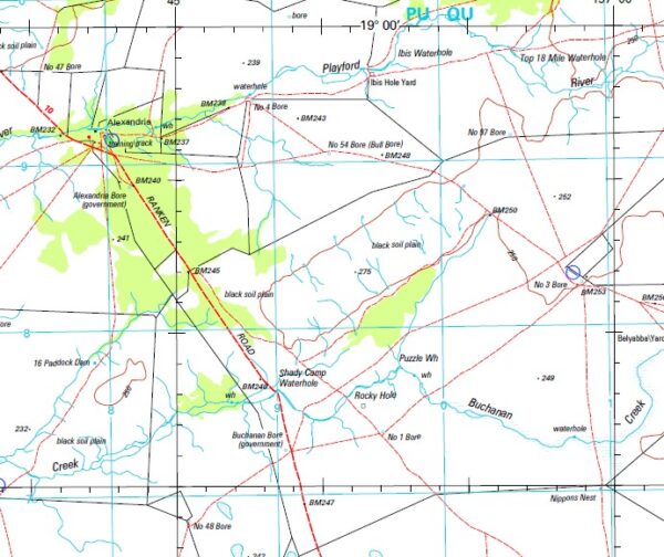 Ranken 1-250,000 Topographic Map - Image 2