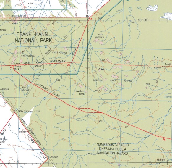 Ravensthorpe 1250,000 Topographic Map Maps, Books & Travel Guides