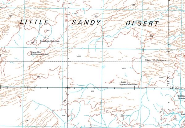 Robertson 1-250,000 Topographic Map - Image 2