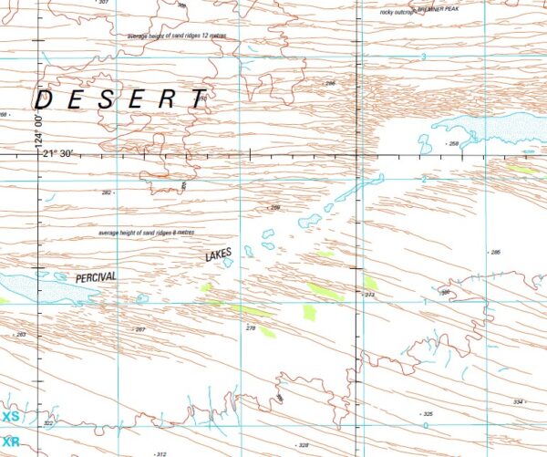 Sahara 1-250,000 Topographic Map - Image 2