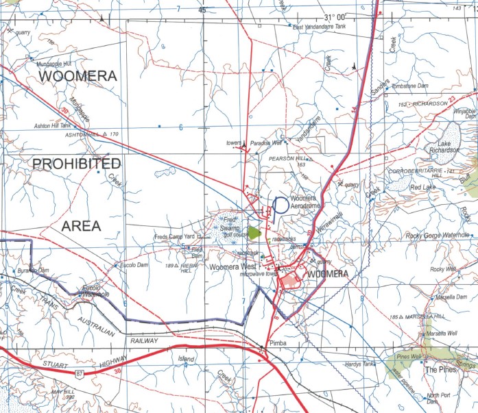 Torrens 1250,000 Topographic Map Maps, Books & Travel Guides