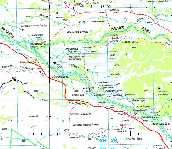 Walsh 1250,000 Topographic Map Maps, Books & Travel Guides