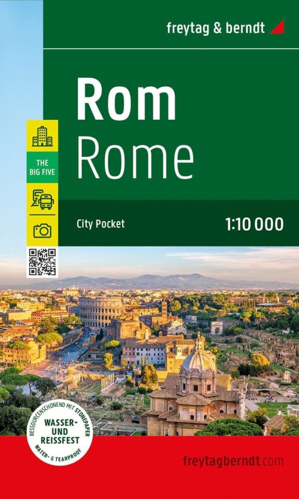 Rome Pocket Map Freytag and Berndt