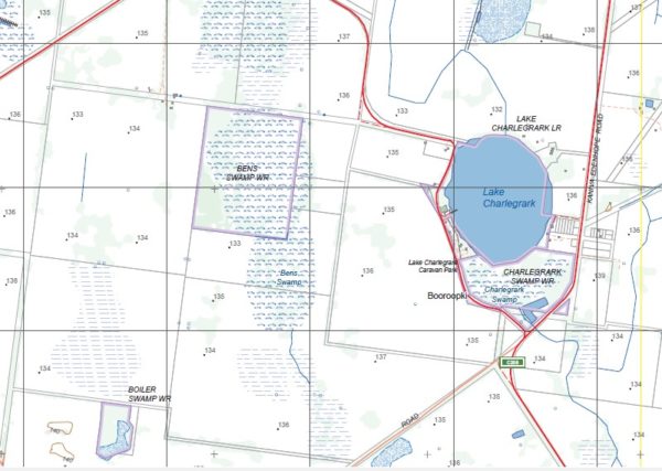 APSLEY NORTH  1-25,000 Vicmap Topographic 7124-3-N - Image 2