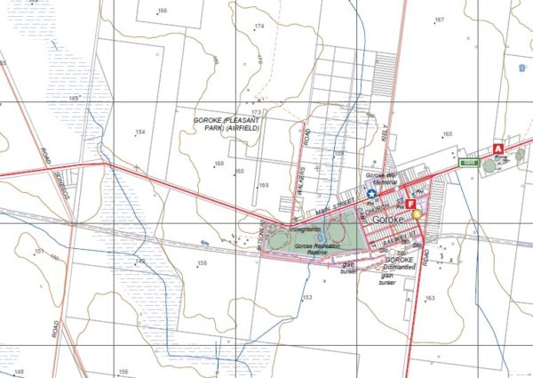 GOROKE SOUTH  1-25,000 Vicmap Topographic Map  7124-1-S - Image 2