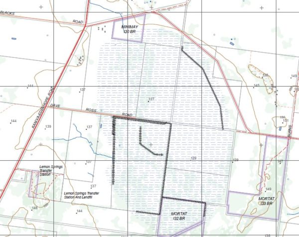 GOROKE SOUTH  1-25,000 Vicmap Topographic Map  7124-1-S - Image 3