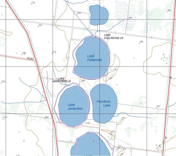 HARROW NORTH  1-25,000 Vicmap Topographic Map  7223-4-N - Image 2