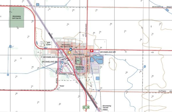 LASCELLES SOUTH  1-25,000 Vicmap Topographic Map  7426-4-S - Image 2