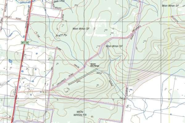 ALBERTON NORTH  1-25,000 Vicmap Topographic Map  8220-4-N - Image 2