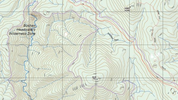 COBBERAS SOUTH  1-25,000 Vicmap Topo Map 8524-3-S - Image 2