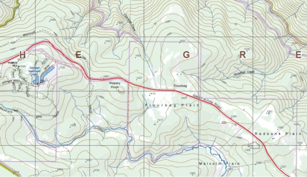 Cobungra 1-50,000 Vicmap - Image 2