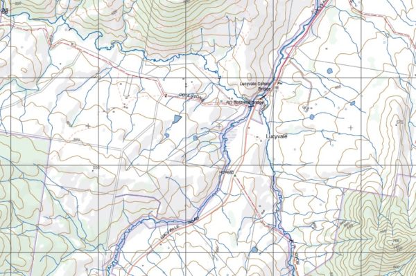 CRAVENSVILLE NORTH  1-25,000 Vicmap Map 8425-3-N - Image 2