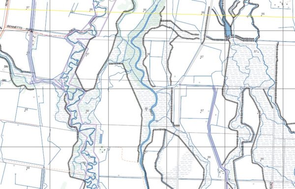 DURHAM OX NORTH  1-25,000 Vicmap Topo 7625-1-N - Image 2