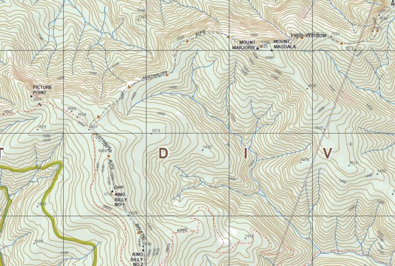 Map Howitt HOWITT SOUTH 1-25,000 Vicmap Topo Map 8223-4-S - Maps, Books & Travel ...