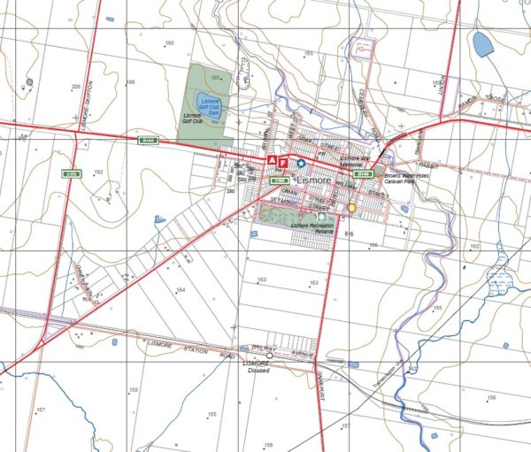 Lismore 1-50,000 Vicmap - Image 2