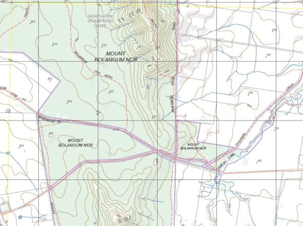 NAVARRE NORTH  1-25,000 Vicmap Topo Map 7524-3-N - Image 2