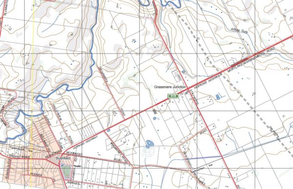 PANMURE NORTH  1-25,000 Vicmap Topo Map 7421-3-N - Image 2
