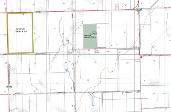 PATHO SOUTH  1-25,000 Vicmap Topographic Map  7725-1-S - Image 2