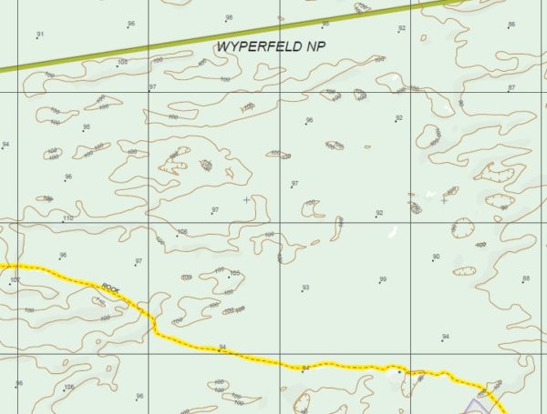 WEEAH NORTH  1-25,000 Vicmap Topo Map 7126-1-N - Image 2