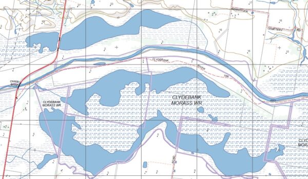 SALE NORTH 1-25,000 Vicmap Topo Map 8321-4-N - Image 2