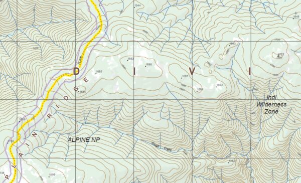 TOM GROGGIN SOUTH  1-25,000 Vicmap Topo 8524-4-S - Image 2