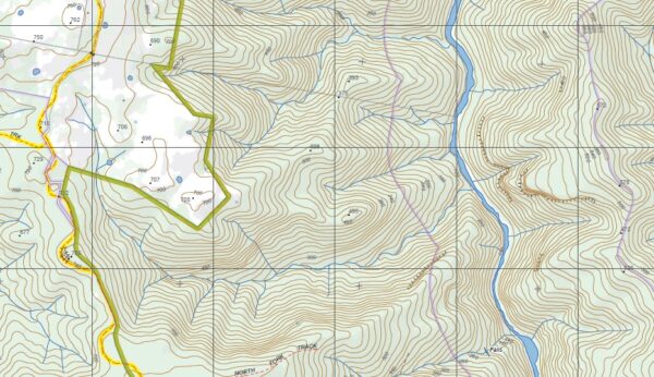 YALMY NORTH  1-25,000 Vicmap Topo Map 8523-2-N - Image 2