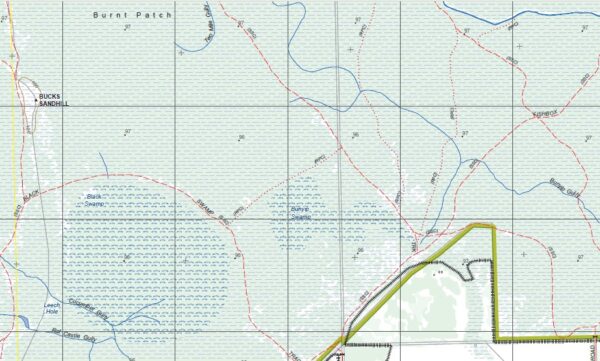 YIELIMA SOUTH  1-25,000 Vicmap Topo Map 7926-3-S - Image 2