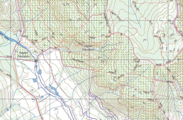 Beaufort 1-50,000 scale Vicmap Topo map 7523S - Image 2