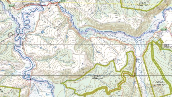 CHAPPLE SOUTH  1-25,000 Vicmap Topo Map 7520-1-S - Image 2