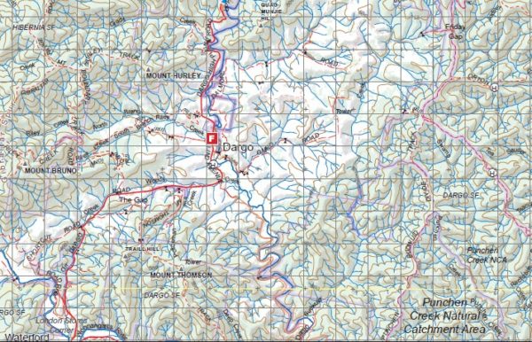 DARGO OMEO 1-100,000 Vicmap Topo 8323-8423 - Image 2