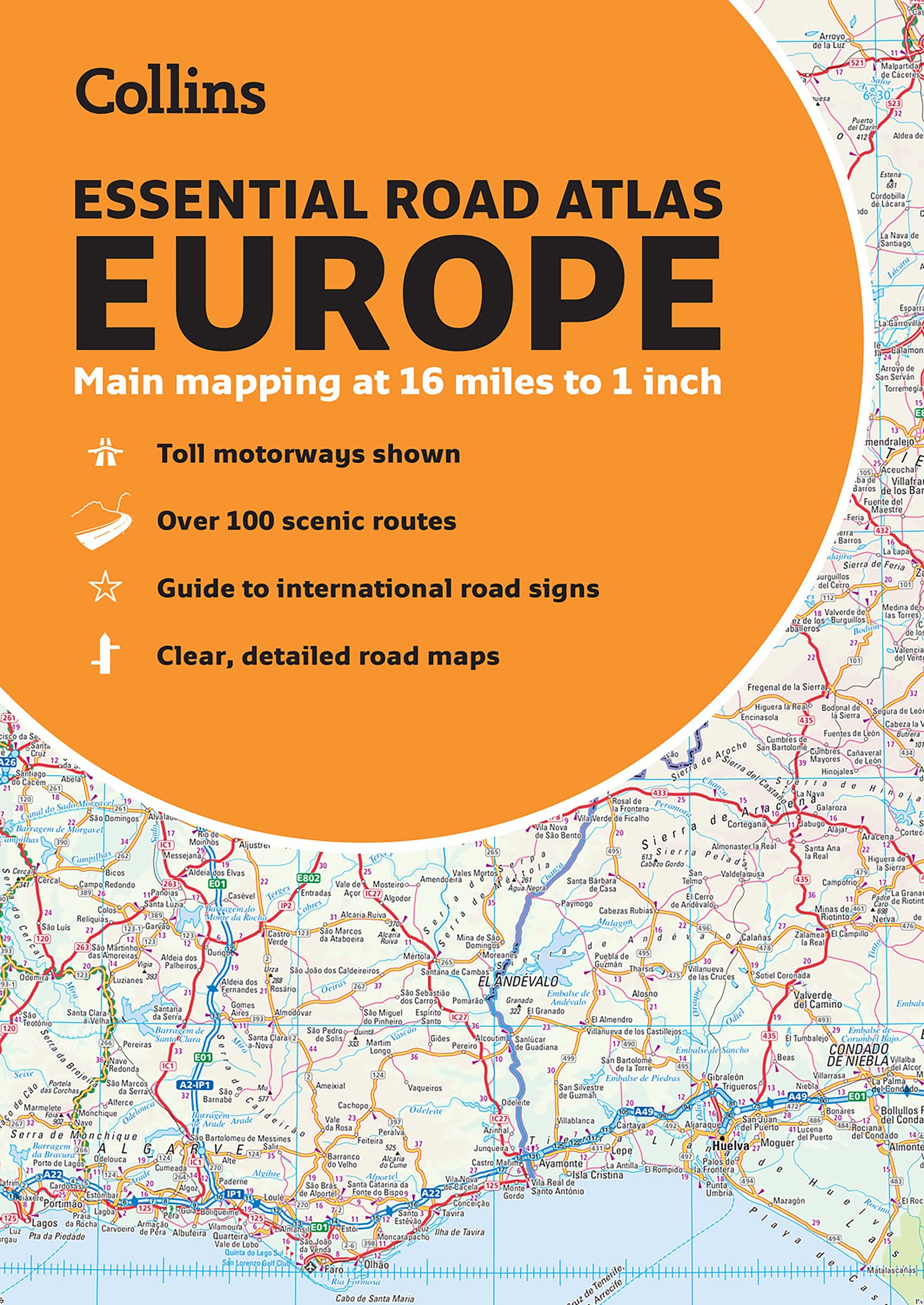 Europe Essential Road Atlas Collins
