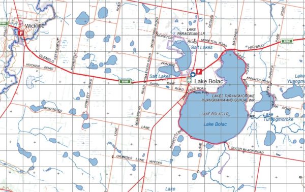 HAMILTON WILLAURA 1-100,000 Vicmap 7322-7422 - Image 2