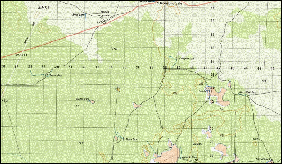Lilydale 1-100,000 Topographic Map 6931 - Image 2