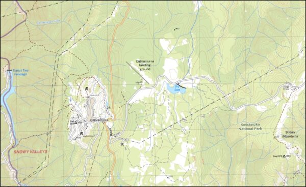 Cabramurra 1-25,000 NSW Topographic Map - Image 2