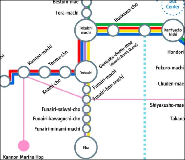 Hiroshima Rail Map - Image 2
