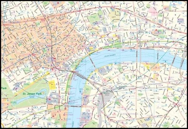 London and Southeast England Map ITMB - Image 2
