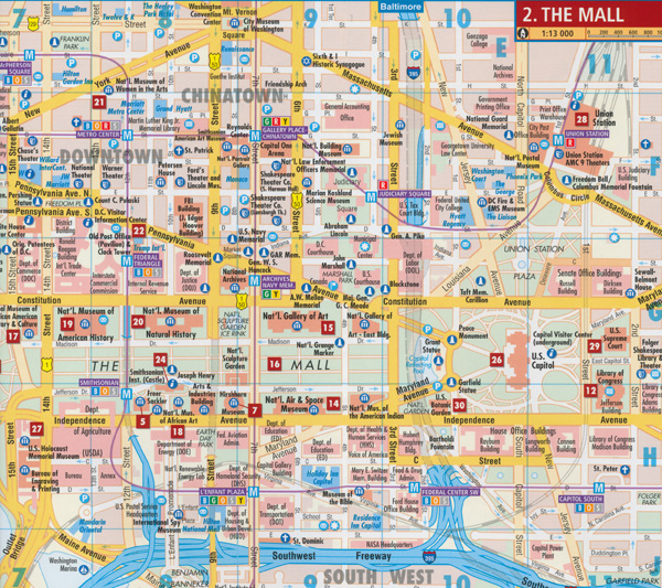 Washington DC Map Borch - Image 2