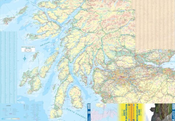 Western Scotland and Islands Map ITMB - Image 2